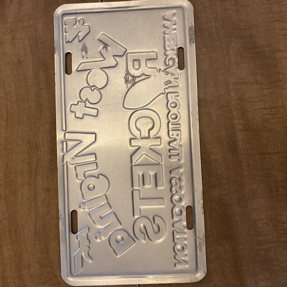 American Football Association West Virginia Rockets Vanity License Plate AFA - Picture 2 of 2